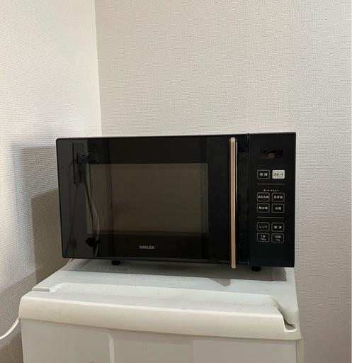 山善 電子レンジ 18L フラット