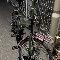 決まりました  折りたたみ自転車 6段ギア 