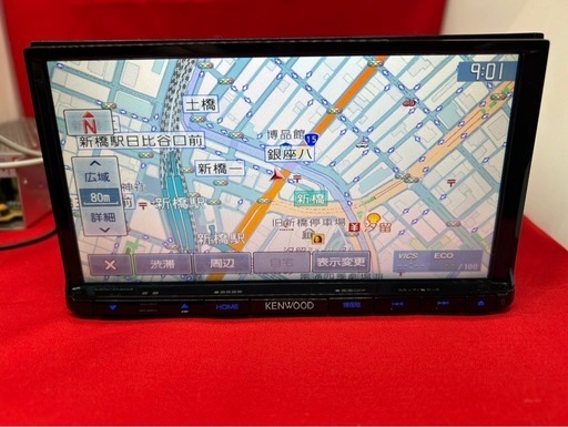 ⭐︎美品⭐︎ KENWOOD 2023年地図　MDV-D403 新品バックカメラ付