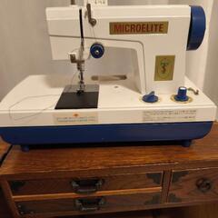 MICROLITE 電動ミシン ACアダプター付（ジャンク品）と...