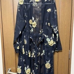 EMODA 花柄ロングカーディガン の画像