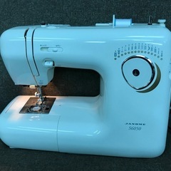 (売れました)しっかり厚地縫い★JANOME家庭用ミシンS605...