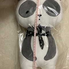 シートベルトクッション　パンダ　抱き枕の画像