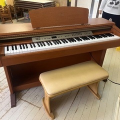 YAMAHA（ヤマハ　電子ピアノ　クラビノーバ椅子付きの画像
