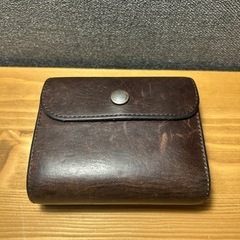 MARGARET HOWELL ダークブラウン 三つ折り財布