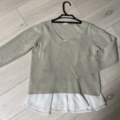 【Andemiu】ニット　キャミ付き