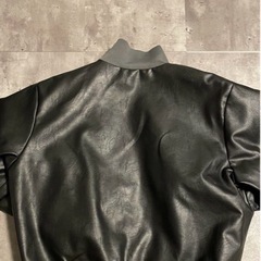 センチメーター　レザートラックジャケットの画像