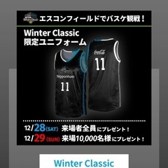 【最終値下げ】12/28 レバンガ北海道　バスケ観戦チケット3枚セットの画像