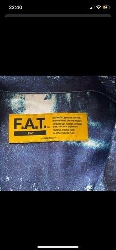 【新品未使用】　FAT K.M. "CYANOBOX"