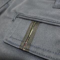 ⛑️②タグ付き新品未使用品　寅壱ワンタックパワー　W76　紺色の画像