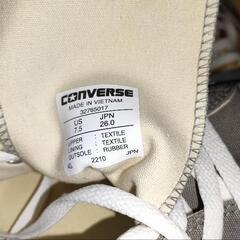 コンバース　オールスター　未使用　2足セット　25.5 26.0　の画像
