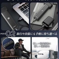 【新品未使用】ひげそり シェーバー 電動 髭剃り 電気 2段階変速 往復式 3枚の画像