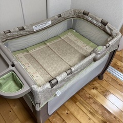 修正しました　折りたたみベビーベッドの画像