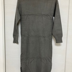 GU モチモチニットワンピース Sサイズの画像