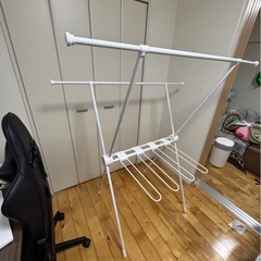 値下げしましたカインズ　室内物干し