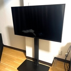 「単品でのお譲り不可」テレビ&テレビスタンド譲ります