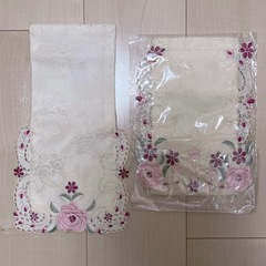 トイレットペーパーホルダーカバー 花柄レース バラ 刺繍 ROY...