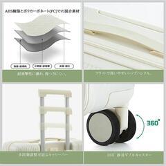 新品未使用XSスーツケース　機内持ち込み可　ダークグレーの画像