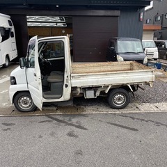 総額15.0万円★オートマ★パワステ★平成22年式 三菱 ミニキャブトラック Vタイプ(U61T)12.8万キロ 車検令和8年12月 ホワイトの画像
