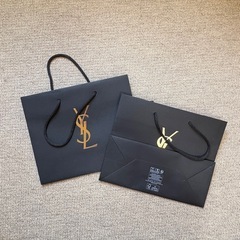 【新品/未使用】YSL ショップ袋 ２枚セット / バラ売り可