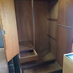 【無料】衣類収納棚◆ハンガーポールなし◆DIYで自分好みにカスタマイズ可能！の画像