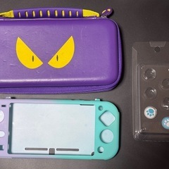 Nintendo Switch Lite ターコイズ 本体　おまけ付きの画像
