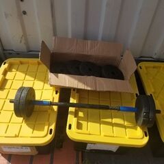 バーベル　ダンベル　セット　の画像