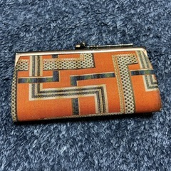 民芸品工芸品　がま口財布