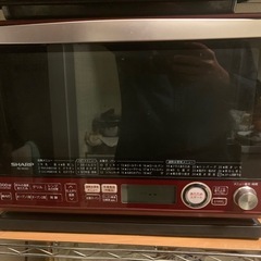 【中古】 Sharp シャープ RE-SS10C‐R オーブンレンジ　2段調理 