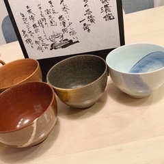 新品未使用　小どんぶり揃 （急須付）5客セットお茶碗 和食器　お茶漬け碗の画像