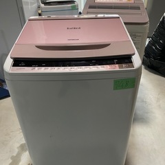 NO 748  ?福岡市内配送設置無料✨?　日立 HITACHI ビートウォッシュ 全自動洗濯機 （8kg） ピンク BW-8WV P