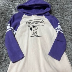 PEANUTS スヌーピー　110㎝　ワンピースの画像