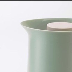 [IKEA]BEHOVD ベホーヴド 魔法瓶、ライトグリーン/ベージュ、1Lの画像