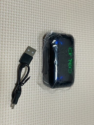 未開封 ワイヤレスイヤホン 黒(新品未使用)