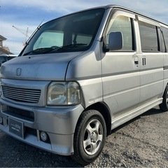 【支払総額5.8万円】激安ワゴン車！バモスターボ車検令和7年6月...