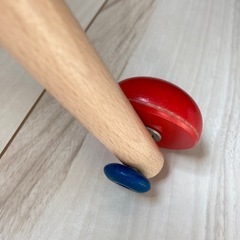 【値下げ】ハイメス　木製ベビージムの画像