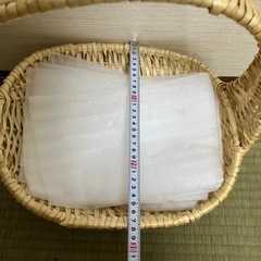 果物が入っていたバスケットの画像