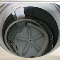 年末特価！ AQUA 4.5kg 100V コイン式小型ランドリー 全自動 金額設定可能 洗濯機 MCW-C45の画像