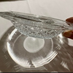 HOYA 昭和レトロ ガラス 灰皿の画像