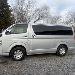 【売約済】 R1年式　トヨタハイエーススーパーGL 4WD 軽油６万km車検付き！の画像