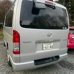 【売約済】 R1年式　トヨタハイエーススーパーGL 4WD 軽油６万km車検付き！の画像