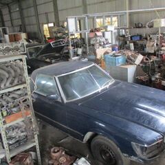 オールドベンツ107-450SL-SLCレストア-リビルト-リサイクル