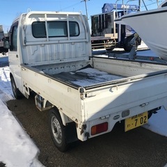 H15 キャリィトラック　4WD　MT　検７年５月　除雪　運搬　お仕事に☆の画像