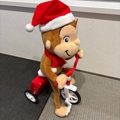 おさるのジョージ サンタ 三輪車  の画像