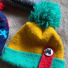 キッズ　ニット帽　冬帽子まとめての画像