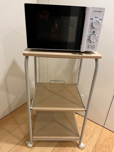 電子レンジ　レンジ台　セット