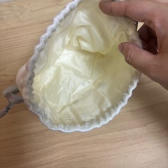 ダイソー シマエナガ アニマルポーチ アニマル巾着 鳥の画像