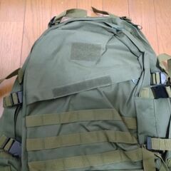 ★新品未使用品★カーキ色リュックサックの画像