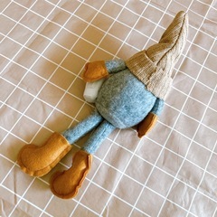 新品⭐️ クリスマス ノーム ぬいぐるみ コーヒー 足長　スウェーデン　トムテ　ドワーフの画像