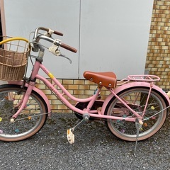 子供用自転車　18インチ　ピンク　2019年購入